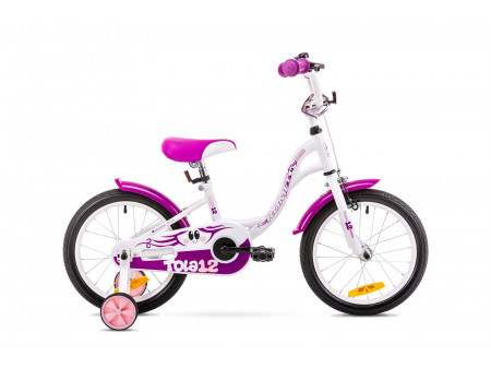Jalgratas Romet Tola 12" 2019 white-violet